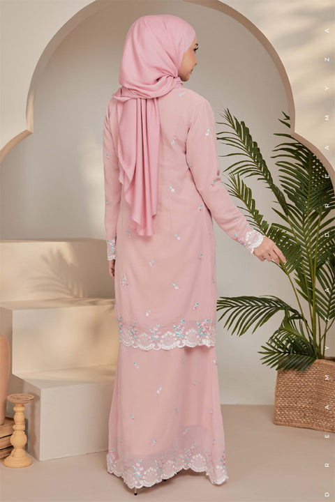 Juwita Embroidered Sulam Chiffon Baju Kurung Moden
