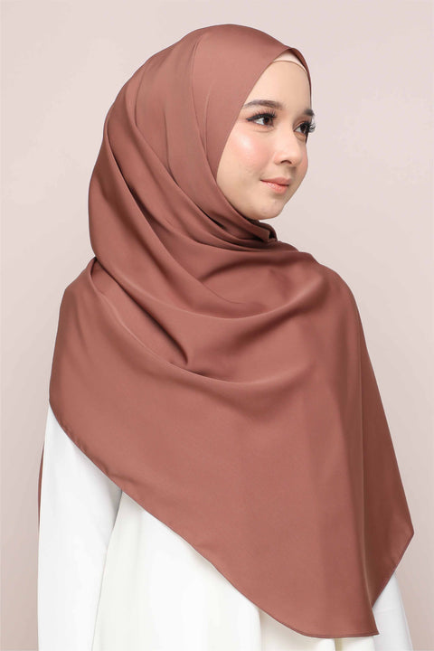 Tudung Shawl Diya Matte Silk Satin