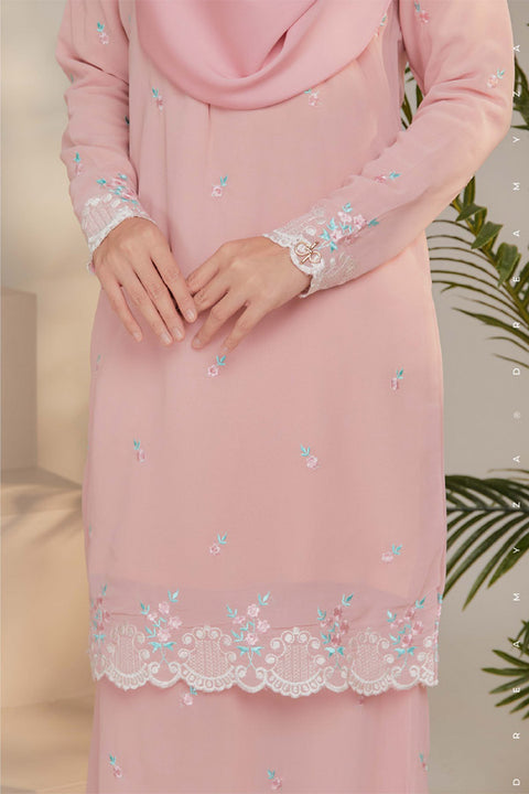 Juwita Embroidered Sulam Chiffon Baju Kurung Moden