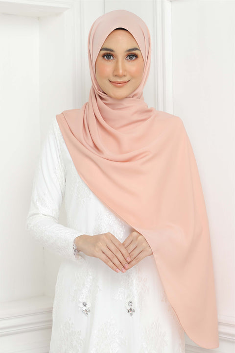 Tudung Shawl Diya Matte Silk Satin