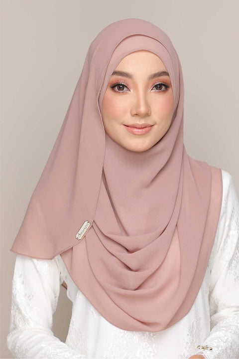 Instant Shawl Tudung Aira Heavy Chiffon