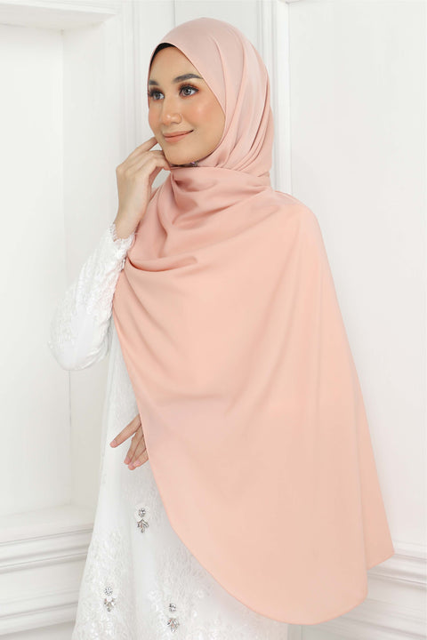 Tudung Shawl Diya Matte Silk Satin