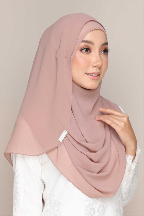 Instant Shawl Tudung Aira Heavy Chiffon