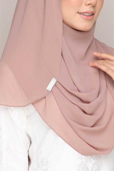 Instant Shawl Tudung Aira Heavy Chiffon