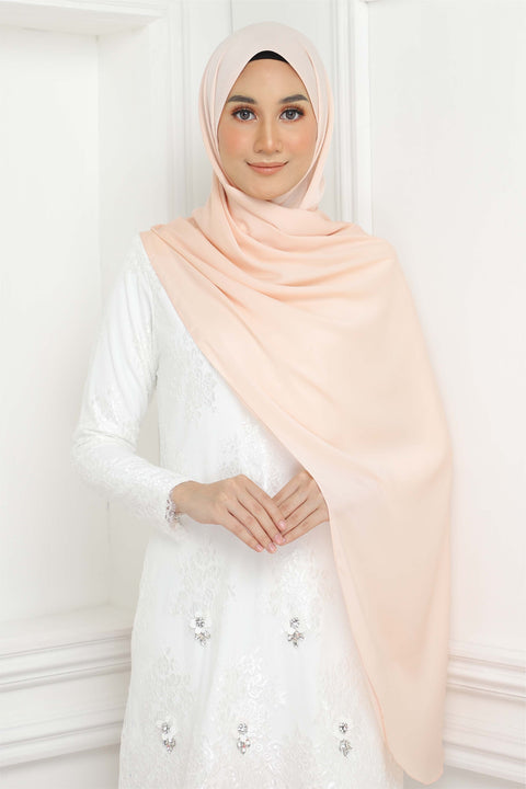 Tudung Shawl Diya Matte Silk Satin