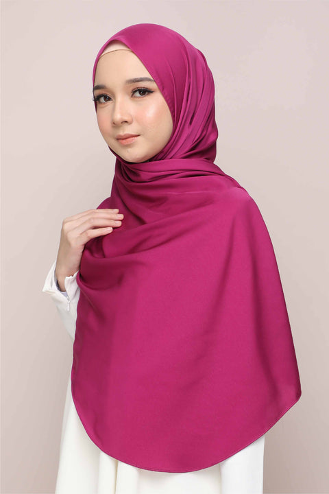 Tudung Shawl Diya Matte Silk Satin