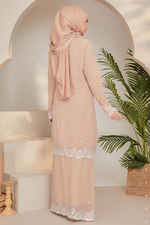 Juwita Embroidered Sulam Chiffon Baju Kurung Moden