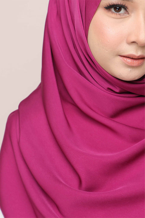 Tudung Shawl Diya Matte Silk Satin