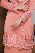 Baju Kurung Modern Deana Embroidered Border Lace