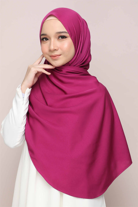 Tudung Shawl Diya Matte Silk Satin