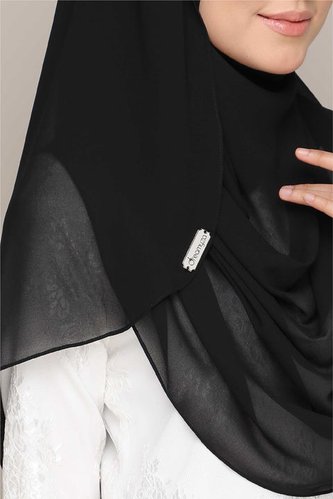 Instant Shawl Tudung Aira Heavy Chiffon