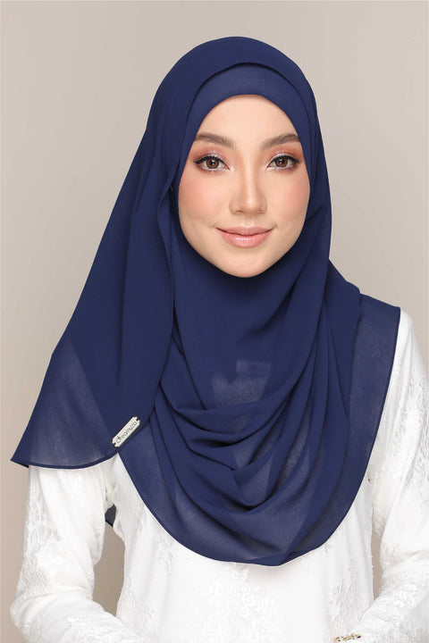 Instant Shawl Tudung Aira Heavy Chiffon