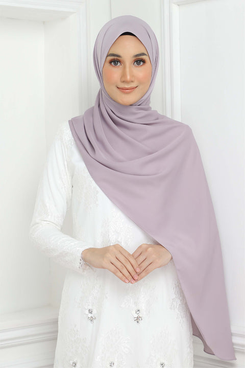 Tudung Shawl Diya Matte Silk Satin