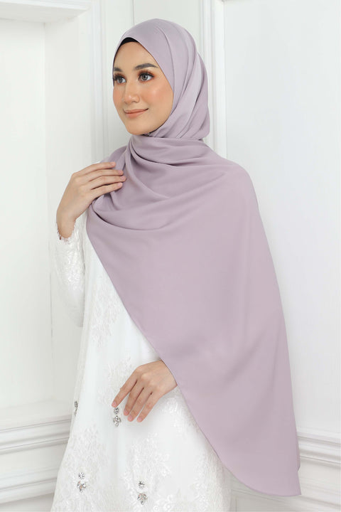 Tudung Shawl Diya Matte Silk Satin