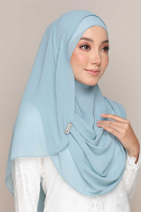 Instant Shawl Tudung Aira Heavy Chiffon