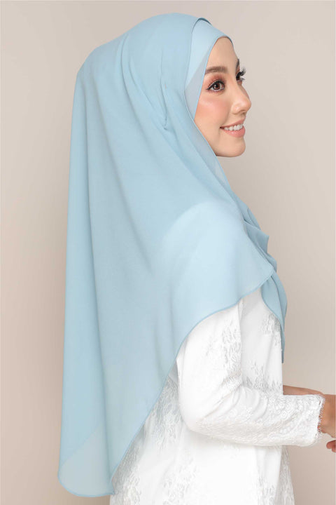 Instant Shawl Tudung Aira Heavy Chiffon