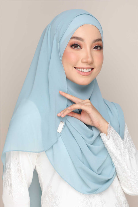 Instant Shawl Tudung Aira Heavy Chiffon