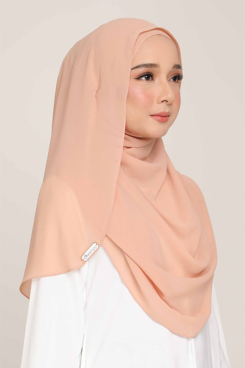 Instant Shawl Tudung Aira Heavy Chiffon