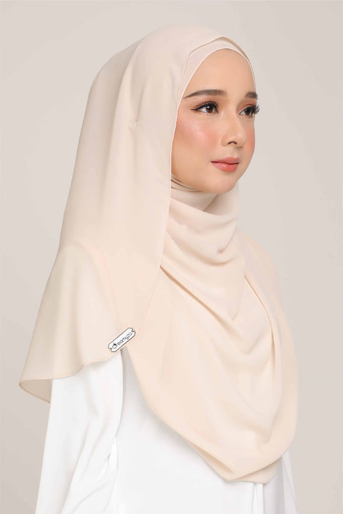 Instant Shawl Tudung Aira Heavy Chiffon