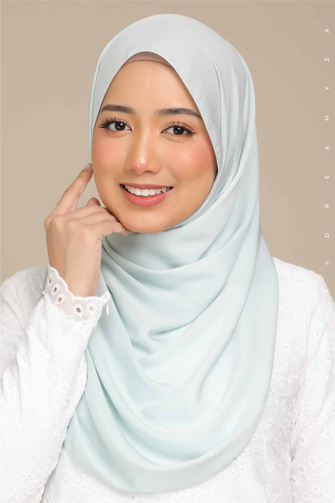 Tudung Shawl Diya Matte Silk Satin