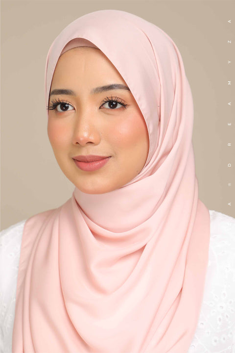 Tudung Shawl Diya Matte Silk Satin