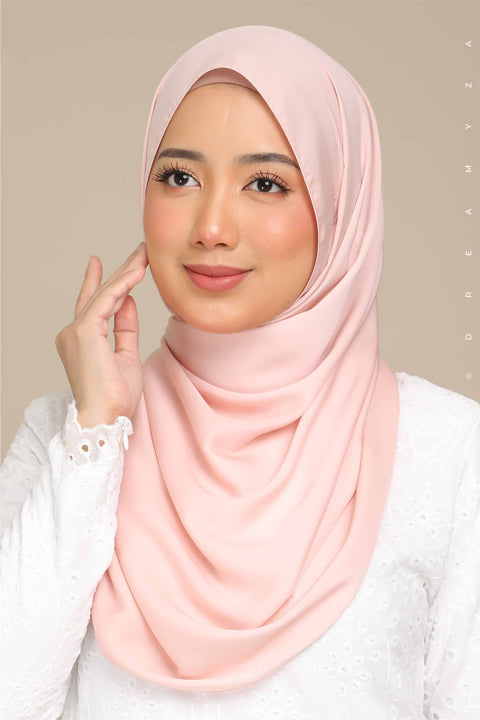 Tudung Shawl Diya Matte Silk Satin