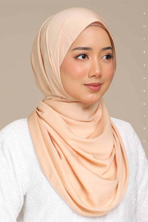 Tudung Shawl Diya Matte Silk Satin