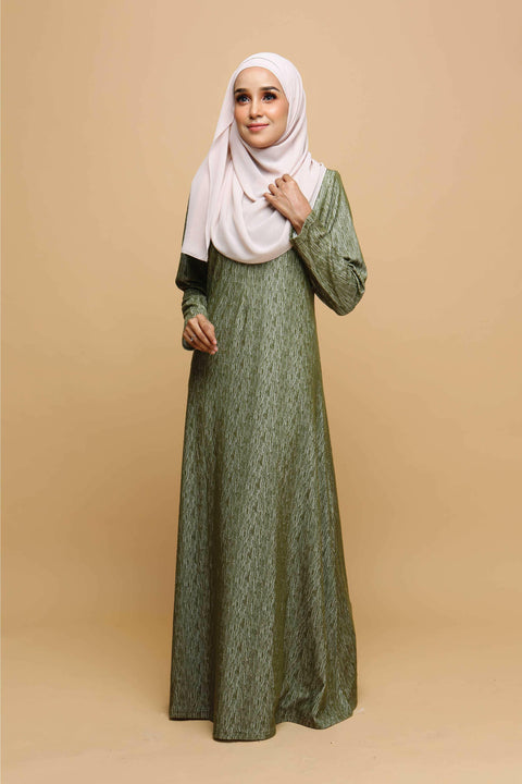Ironless Jubah Dress Elise