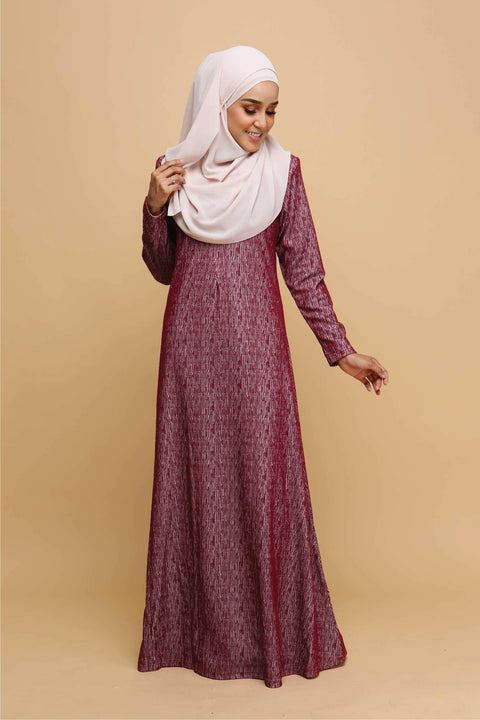 Ironless Jubah Dress Elise