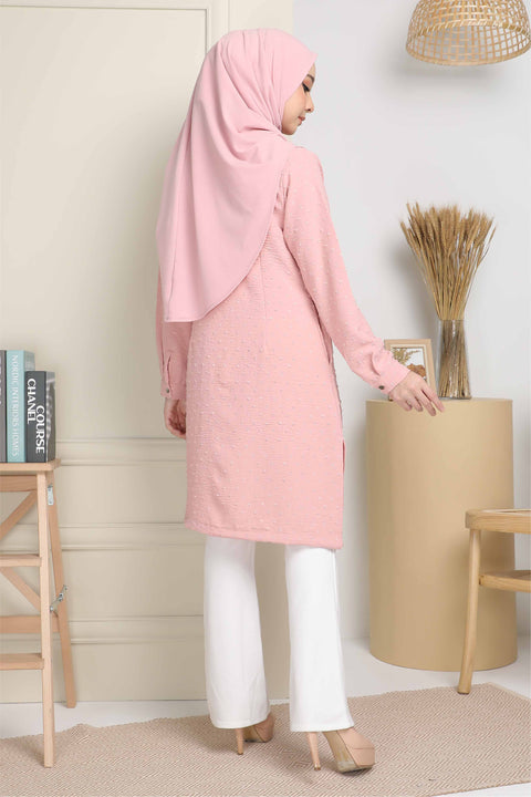 Long Top Blouse Fawa Mesra Vaksin Tunic