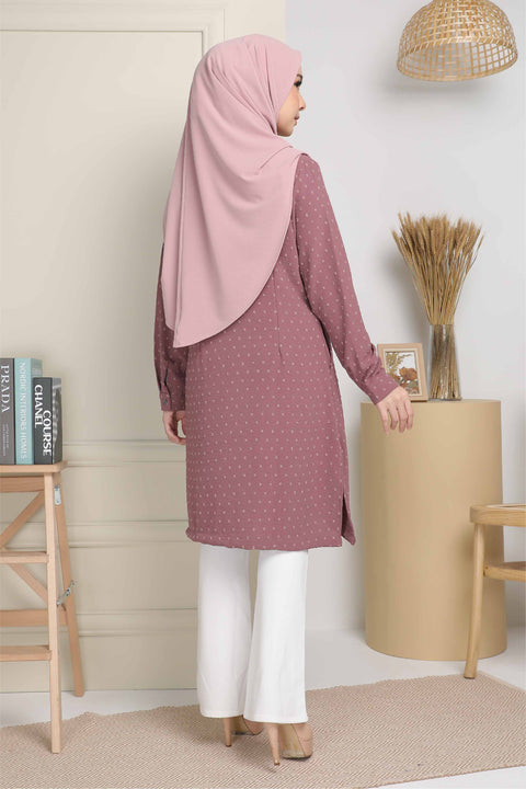 Long Top Blouse Fawa Mesra Vaksin Tunic