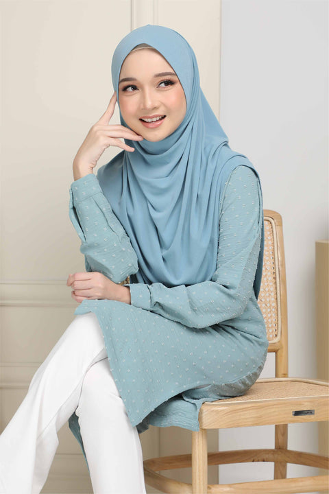 Long Top Blouse Fawa Mesra Vaksin Tunic