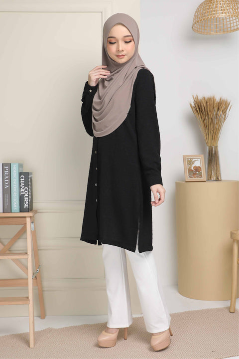 Long Top Blouse Fawa Mesra Vaksin Tunic