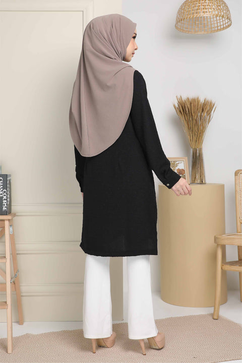 Long Top Blouse Fawa Mesra Vaksin Tunic