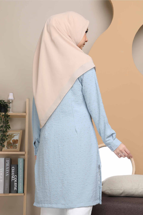 Long Top Blouse Fawa Mesra Vaksin Tunic