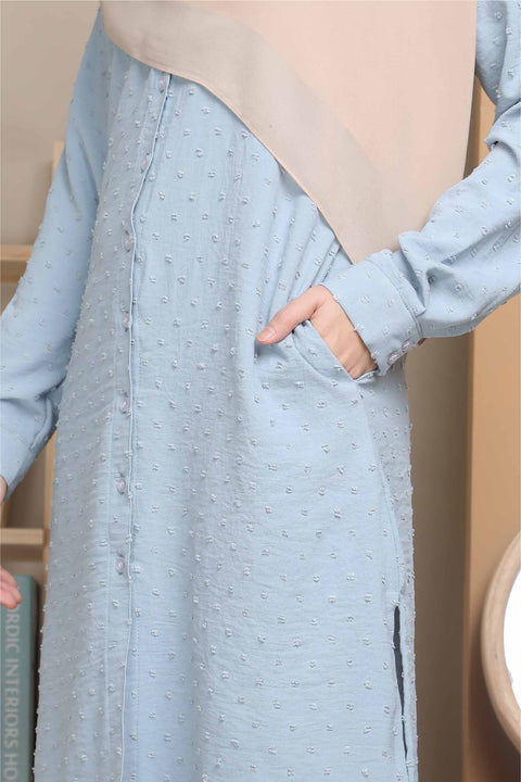 Long Top Blouse Fawa Mesra Vaksin Tunic