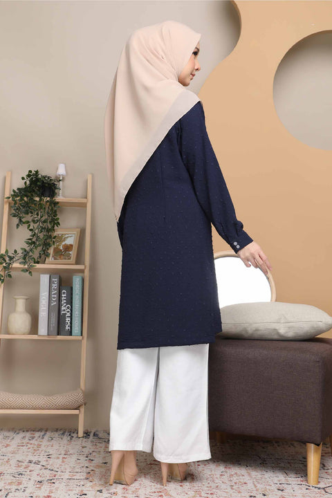 Long Top Blouse Fawa Mesra Vaksin Tunic