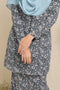 Ironless Baju Kurung Modern Hawa Printed Korean Chiffon