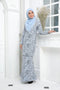 Baju Kurung Modern Hanna Printed Cotton Spandex