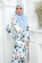 Baju Kurung Modern Hanna Printed Cotton Spandex