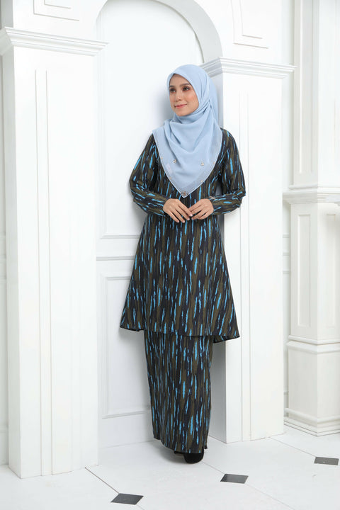 Baju Kurung Alyssa Printed Riau Pahang