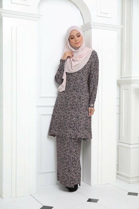 Baju Kurung Alyssa Printed Riau Pahang