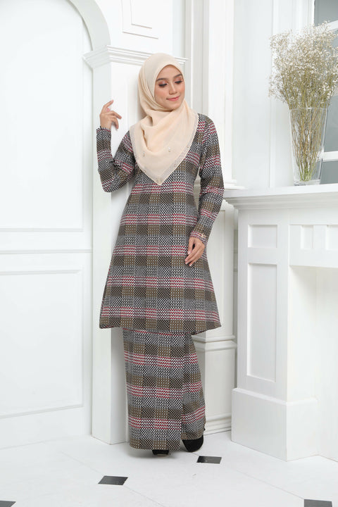Baju Kurung Alyssa Printed Riau Pahang