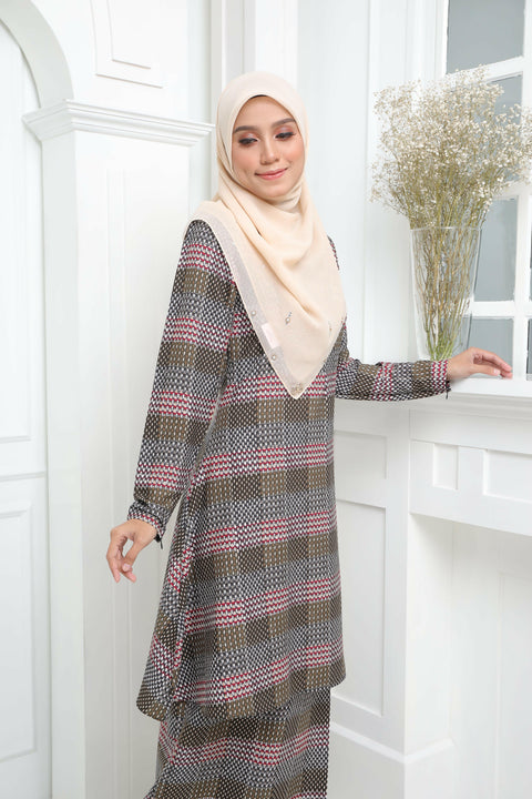 Baju Kurung Alyssa Printed Riau Pahang