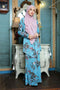Ironless Baju Kurung Laura Printed