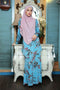 Ironless Baju Kurung Laura Printed