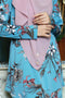 Ironless Baju Kurung Laura Printed