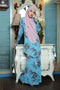 Ironless Baju Kurung Laura Printed