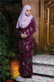 Ironless Baju Kurung Laura Printed