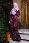 Ironless Baju Kurung Laura Printed